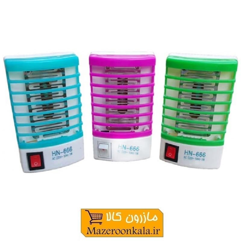 حشره کش و چراغ خواب برقی مدل HN-666 دیواری ELH-003