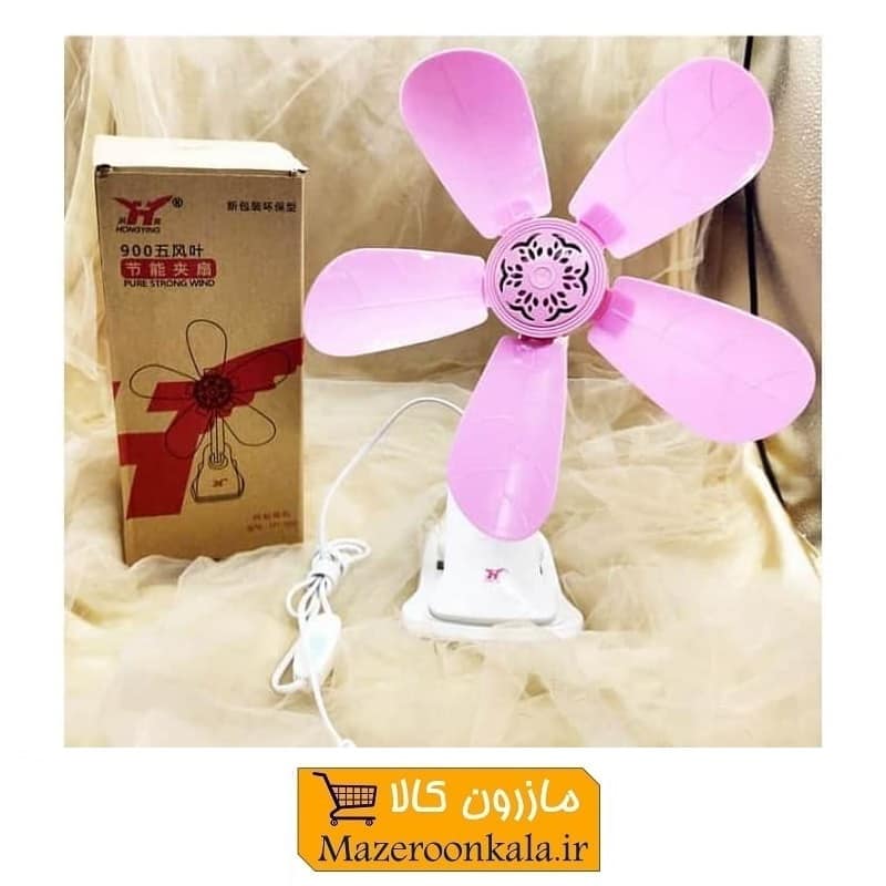 پنکه ۵ پره ایمن دور تند Hong Ying هونگ یینگ HY-900 ساخت چین EFA-004