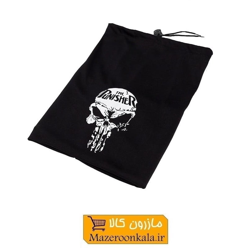 کلاه اسکارف پارچه ای مشکی Punisher پانیشر CKL-005