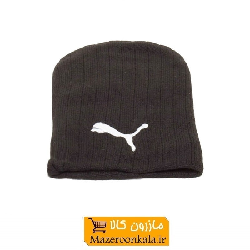 کلاه زمستانی بافت اسپرت مشکی Puma پوما CKL-001