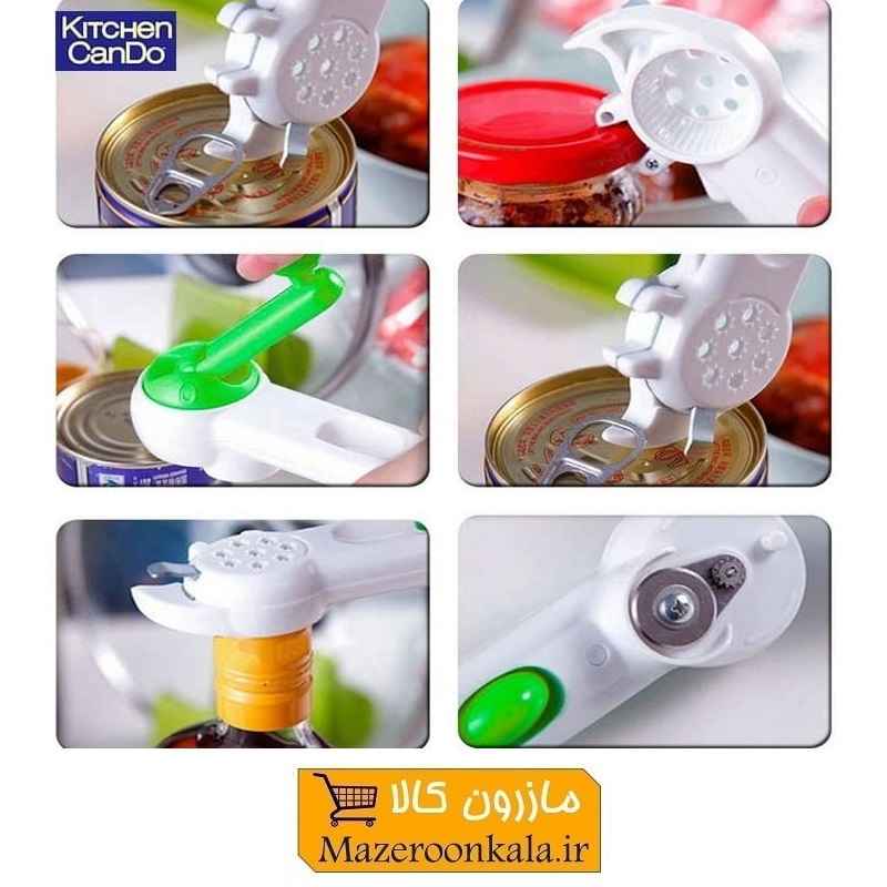 درب باز کن چند کاره قوطی، بطری و کنسرو Kitchen Can Do کیچن کندو HAA-037