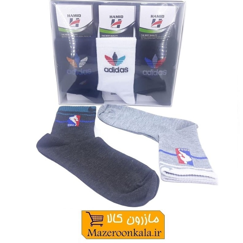 جوراب مردانه نیم ساق حمید مدل Puma پوما CJM-001