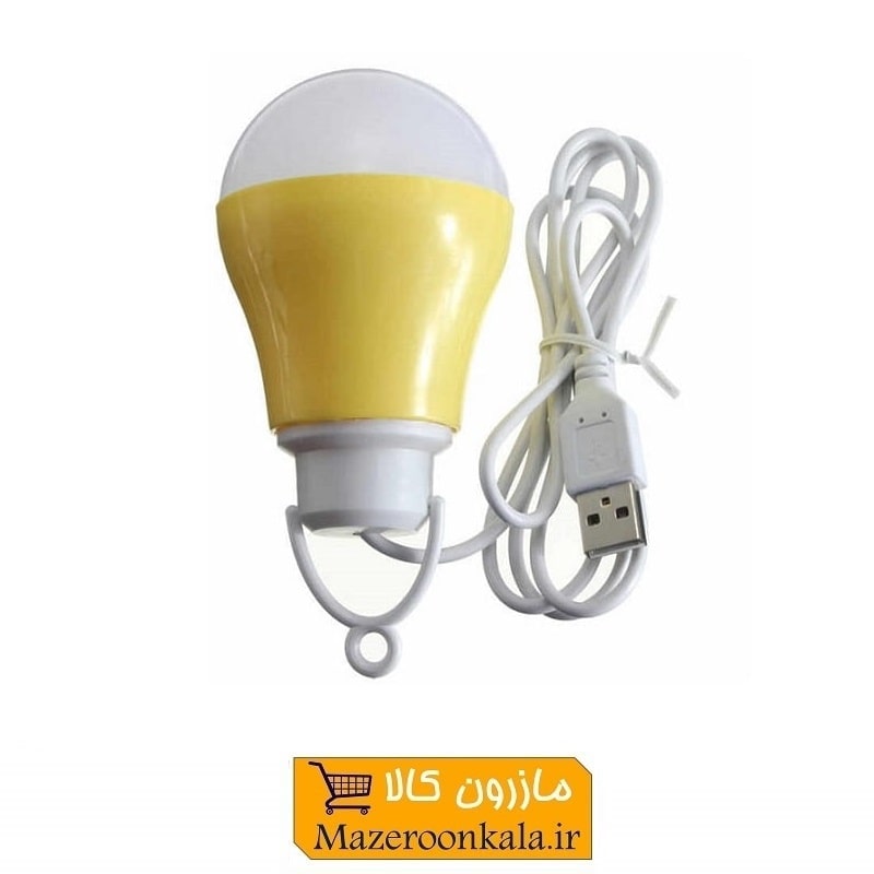 لامپ حبابی LED یو اس بی مناسب منزل، خودرو و کمپینگ ELU-002