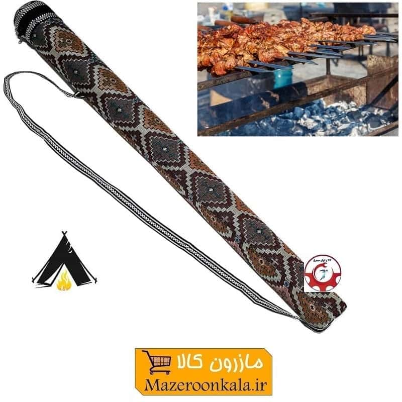 هولدر و کاور جای سیخ کباب طرح سنتی جاجیم یا جاجیمی کالاسی HCA-023
