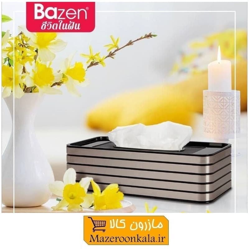 جا دستمال کاغذی رومیزی طرح تایلندی Bazen بازن HZF-034