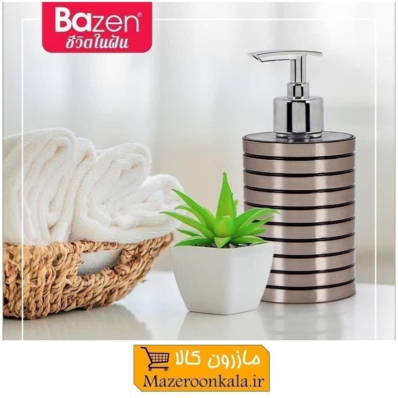 مخزن و جا مایع دستشویی طرح تایلندی Bazen بازن HZF-031