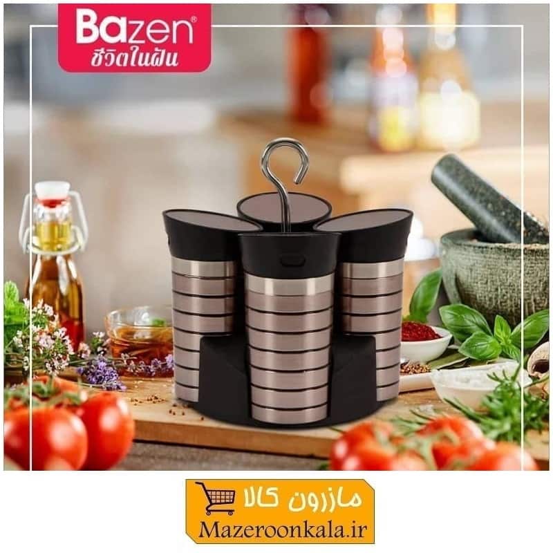 جا ادویه 4 عددی طرح تایلندی Bazen بازن HZF-027