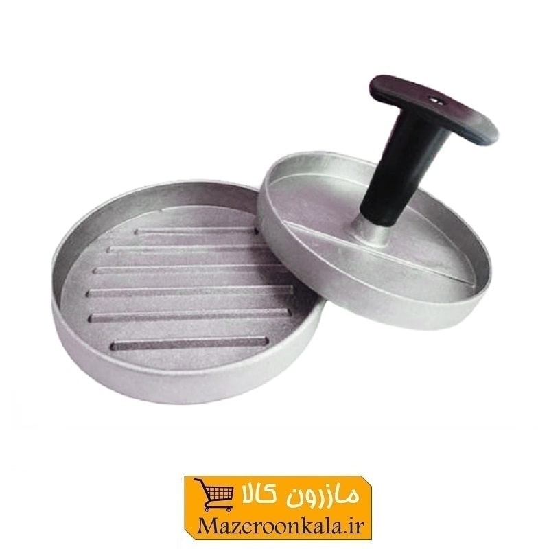 همبرگر ساز و برگر زن دستی فلزی Burger Press جعبه دار HGG-008