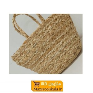 زنبیل خرید حصیری سنتی سایز کوچک با دو دسته HWK-036