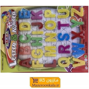 ست حروف انگلیسی مگنتی مناسب بازی و آموزش در کلاس درس، مهد کودک، آموزشگاه زبان و منزل HTR-011