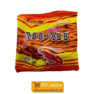 چیپس یا کراکر میگو Mi Mi می می بسته بندی 13 گرم