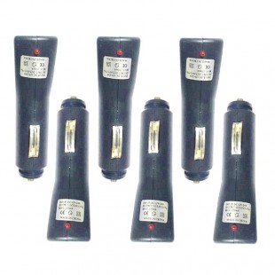 اتصال شارژر فندکی خودرو ۶ عددی OHFK-001