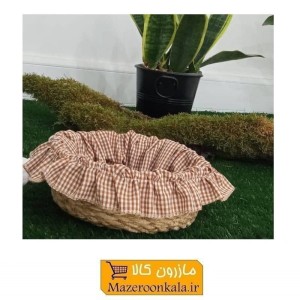 سبد حصیری نان و سبزی صنایع دستی و سنتی شمال HWK-049