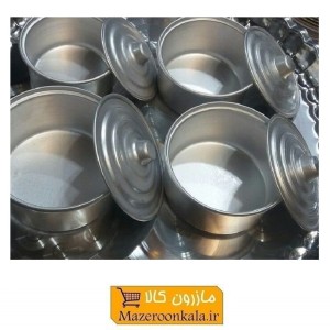 قابلمه روی یا روحی ساده بدون دسته و اقتصادی سایز 4 گرد قطر 18.5 سانت HZF-048