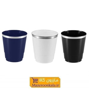 لیوان پلاستیکی نوشیدنی پیک نیک مدل الماس لبه نقره ای 10 عددی طب پلاستیک HZY-098