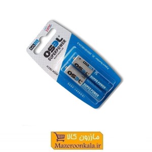 باتری نیم قلمی اوسل Osel  بسته ۲ عددی EBT-002