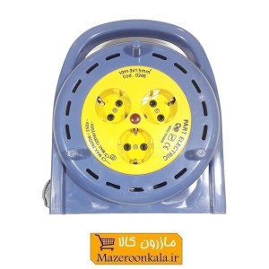 رابط برق 3 خانه 10 متری (قرقره) پارت الکتریک مدل PE535 کد: ESS-006