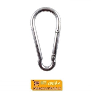 کارابین فولادی ساده سایز ۱۰ سانت در ۲ مدل ترک و معمولی HKN-003