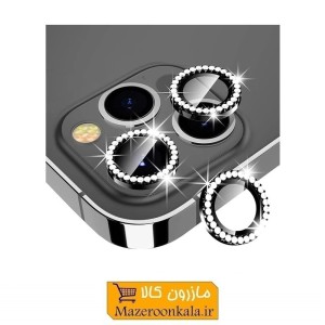 محافظ لنز دوربین گوشی موبایل نگین دار رینگی مناسب آیفون 12 Pro Max اپل SOO-145