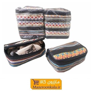 کیف آرایشی جاجیمی دسته دار HKF-010