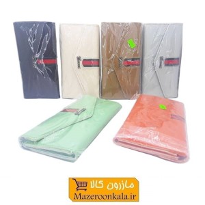 کیف زنانه دکمه مخفی پرچمی HKF-007