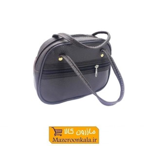 کیف دسته دار ۲ زیپ سایز متوسط کربلایی HKF-006
