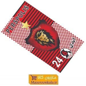 پرچم هواداری باشگاه فوتبال پرسپولیس طرح D چاپ سابلیمیشن VPP-004