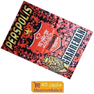 پرچم هواداری باشگاه فوتبال پرسپولیس طرح I چاپ سابلیمیشن VPP-009