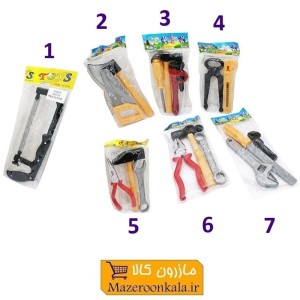 ست ابزار اسباب بازی بسته بندی سلفونی خارجی ارزان قیمت TAB-009
