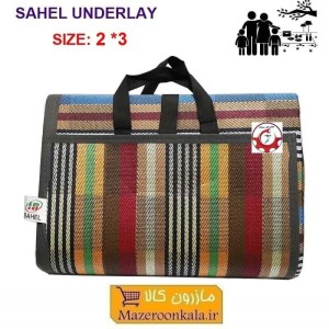 زیرانداز سفری یا زیر انداز مسافرتی جاجیمی صادراتی سایز 6 برند Sahel ساحل HZA-020