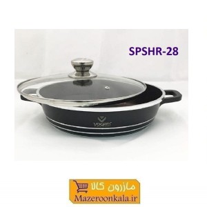تابه یا ماهیتابه Vogati SPSHR-28 وگاتی سایز 28 مشکی تکه جعبه