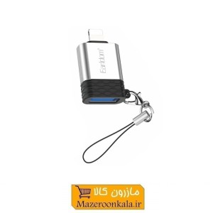 تبدیل یا مبدل OTG USB به لایتنینگ Earldom ارلدام مدل OT65 مناسب گوشی آیفون SOO-182