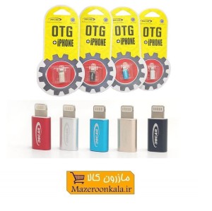 تبدیل OTG میکرو به لایتنینگ اسکار مدل OS-TG04 مناسب برای گوشی آیفون SOO-182