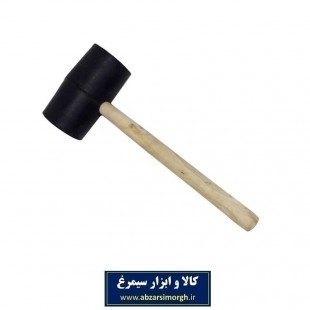چکش لاستیکی دسته چوبی ACH-006