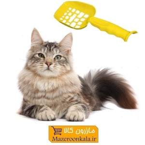 بیلچه مخصوص تمیز کاری خاک گربه هپی پت مدل فیبی HPS-021