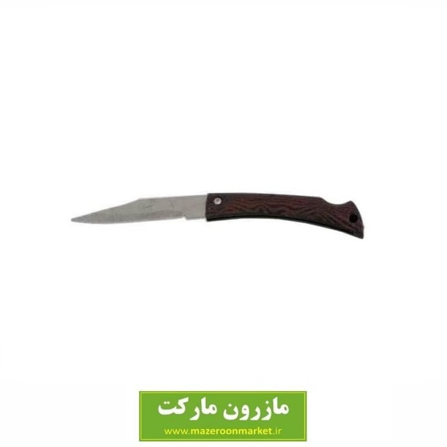 چاقو طرح چوب پشت ضامن ۱۷ سانتی