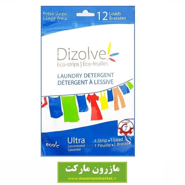 شوینده ماشین لباسشویی Dizolve دیزالو ۱۲ برگ HGL-004