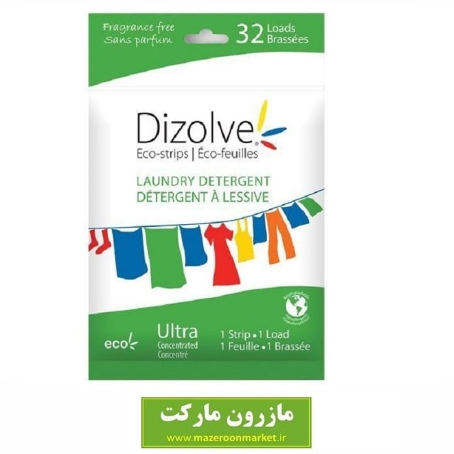 شوینده ماشین لباسشویی Dizolve دیزالو ۳۲ برگ HGL-005