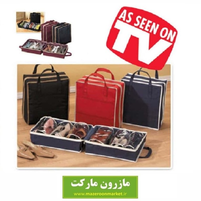 جا کفشی و ارگانایزر کیفی و سفری Shoe Tote شو توت بدون جعبه HJF-003