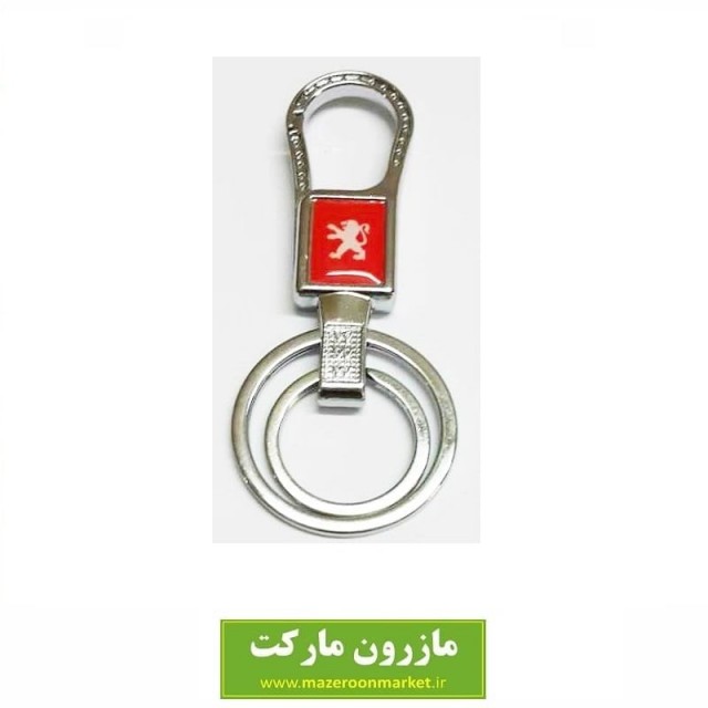 جاکلیدی فلزی استیل خودرو Peugeout پژو HSK-027E