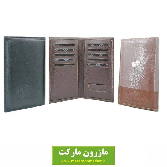 کیف پول مردانه جاکارتی دار کتابی بلند Versace ورساچه HKF-034