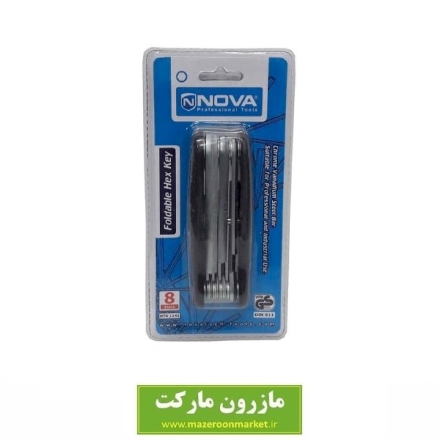 آچار آلن چاقویی Nova نووا AAL-008