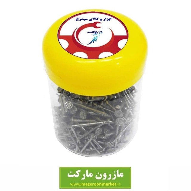 مجموعه اقلام ۳۰۱ عددی میخ سیاه ۱۸ و ۲۵ میلی متر ابزار سیمرغ SMA-010