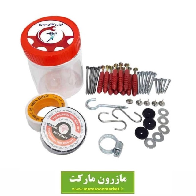 مجموعه اقلام ۵۵ عددی ابزار سیمرغ SMA-005