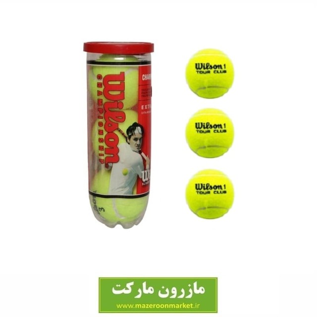 توپ تنیس Wison 1 Tour Club ویلسون ۳ عددی VTT-004