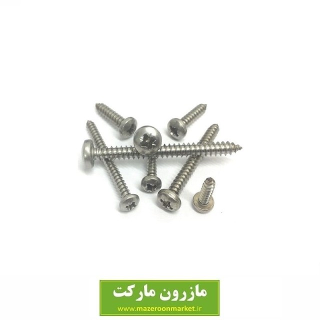 پیچ خودکار 1*10 (2.5 سانت) بسته ۱۰ عددی SPK-011