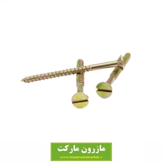 پیچ چوب 12 * 3 (7.6 سانت) بسته ۱۰ عددی SPK-005