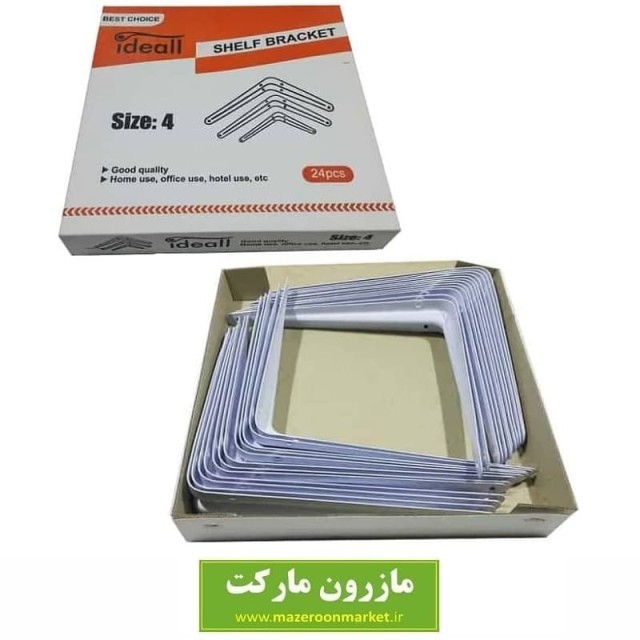 گونیا دیواری سایز ۴ Ideall آیدیل یک عدد SGN-002