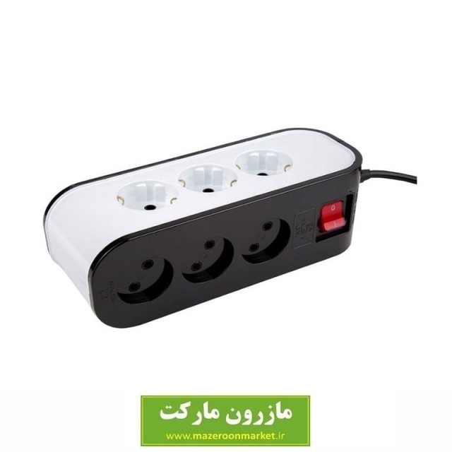 ۹ خانه برق شهاب مدل PE5142 با کابل ۱.۸ متری ESS-008