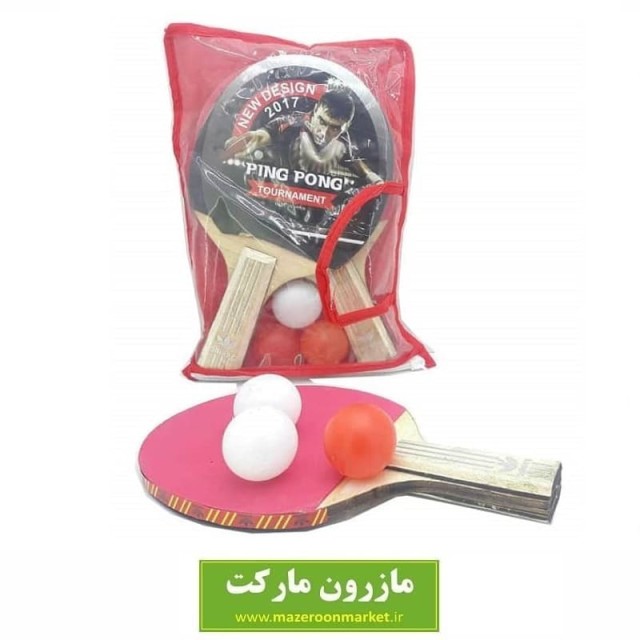 مجموعه ۲ عددی راکت پینگ پنگ به همراه ۳ عدد توپ VPP-003